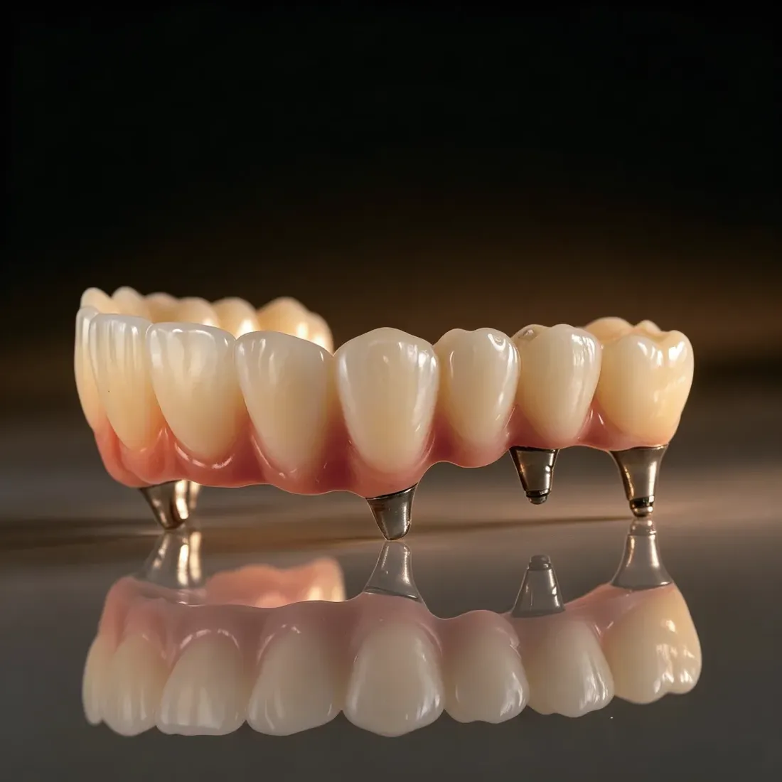 Removable overdentures